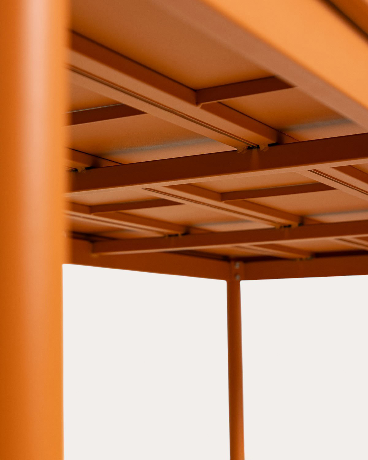 Conjunto de Mesa Retangular de Metal (200x90 cm) Dessie e 8 Cadeiras em Polipropileno Juana de Exterior, imagem de galeria 6