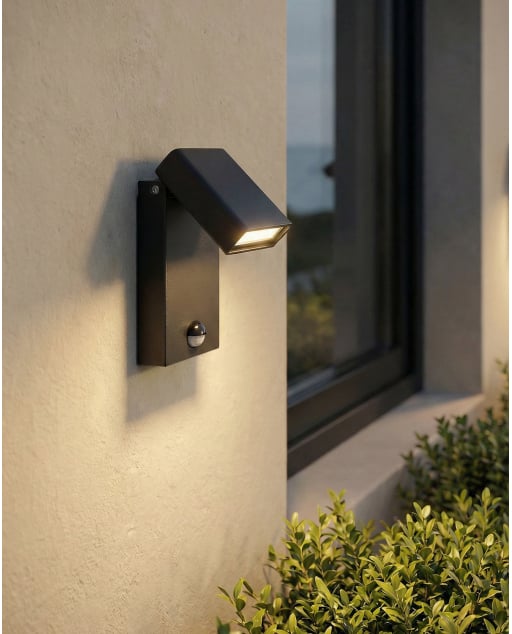 Luminária de Parede Externa LED em Alumínio Ezan