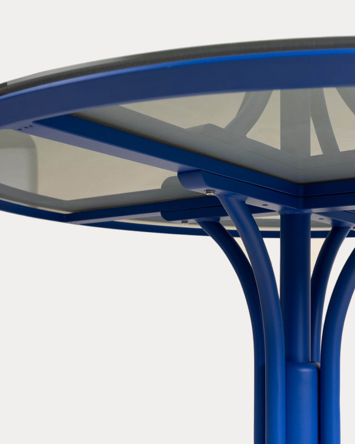 Conjunto de Mesa Redonda (Ø120 cm) Llibet e 4 Cadeiras de Metal Vinke para Uso Externo, imagem de galeria 4