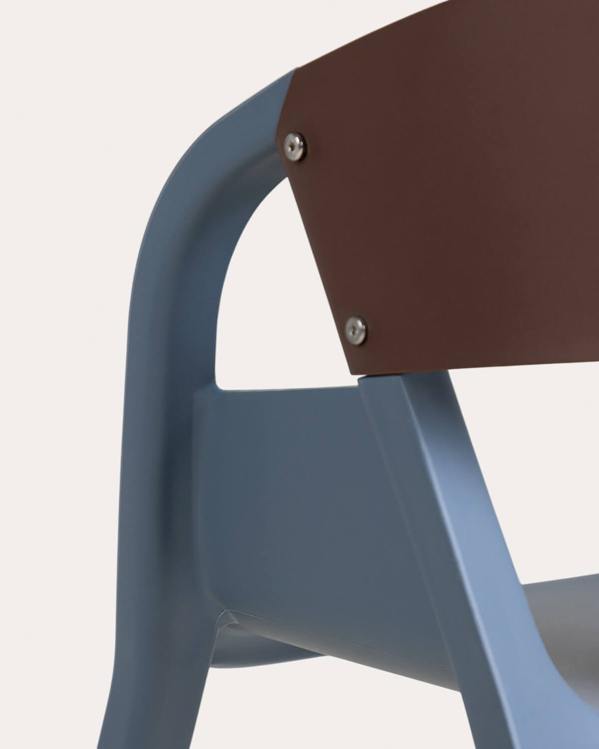 Conjunto de Mesa Redonda em Metal (Ø70 cm) Banon e 2 Cadeiras de Polipropileno Barrax para Exterior, imagem de galeria 7