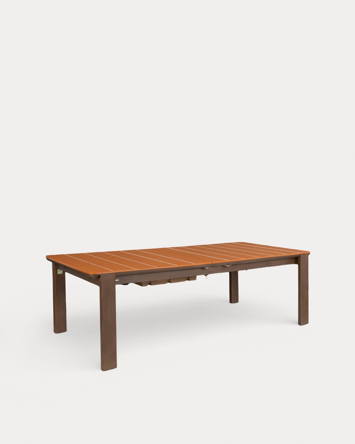 Conjunto de Mesa Retangular Extensível (225-330x100 cm) Ubel e 8 Cadeiras de Braço em Madeira de Acácia Tanon para Uso Externo, imagem de galeria 5115181