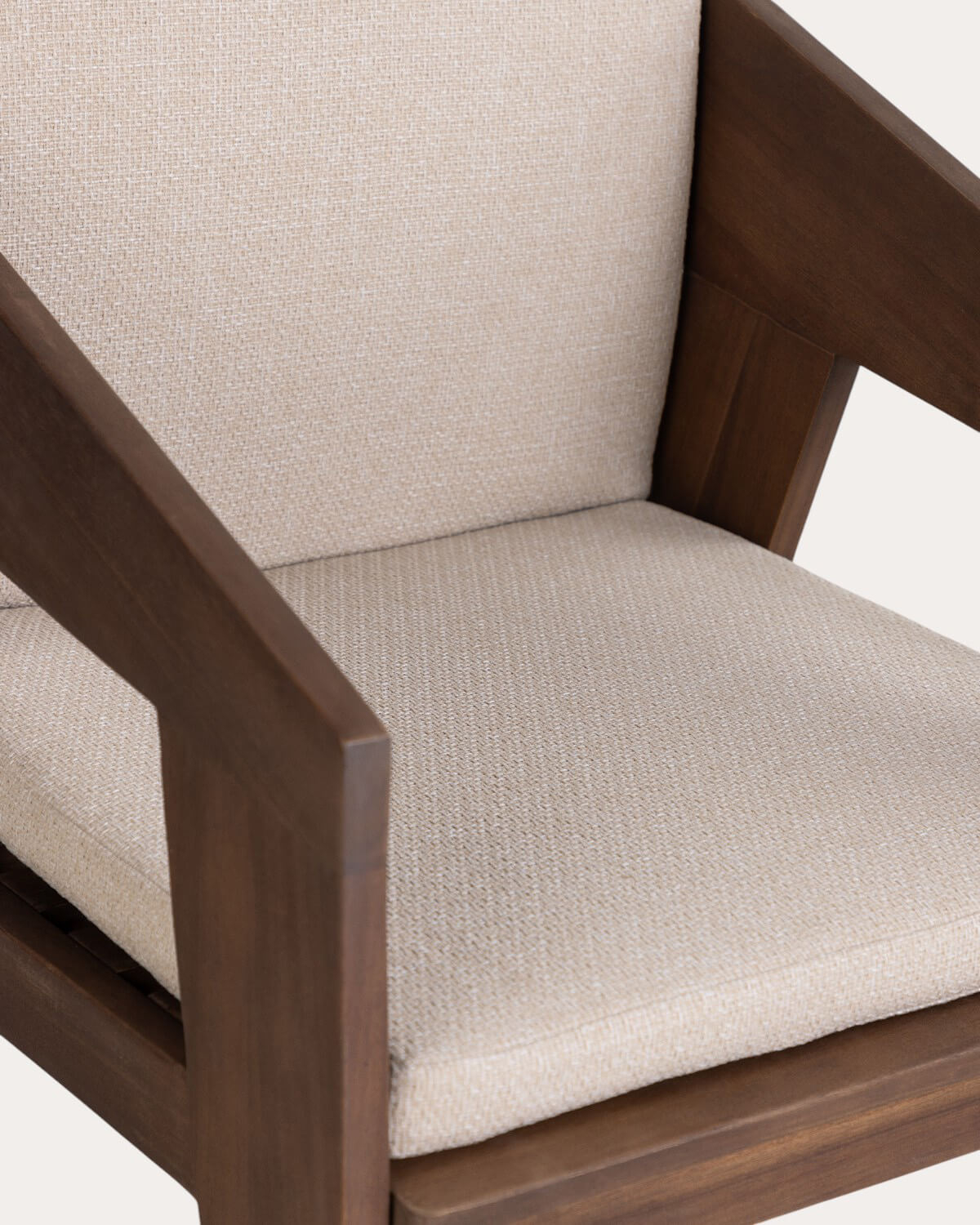 Conjunto de Mesa Retangular Extensível (225-330x100 cm) Ubel e 8 Cadeiras de Braço em Madeira de Acácia Tanon para Uso Externo, imagem de galeria 5115188