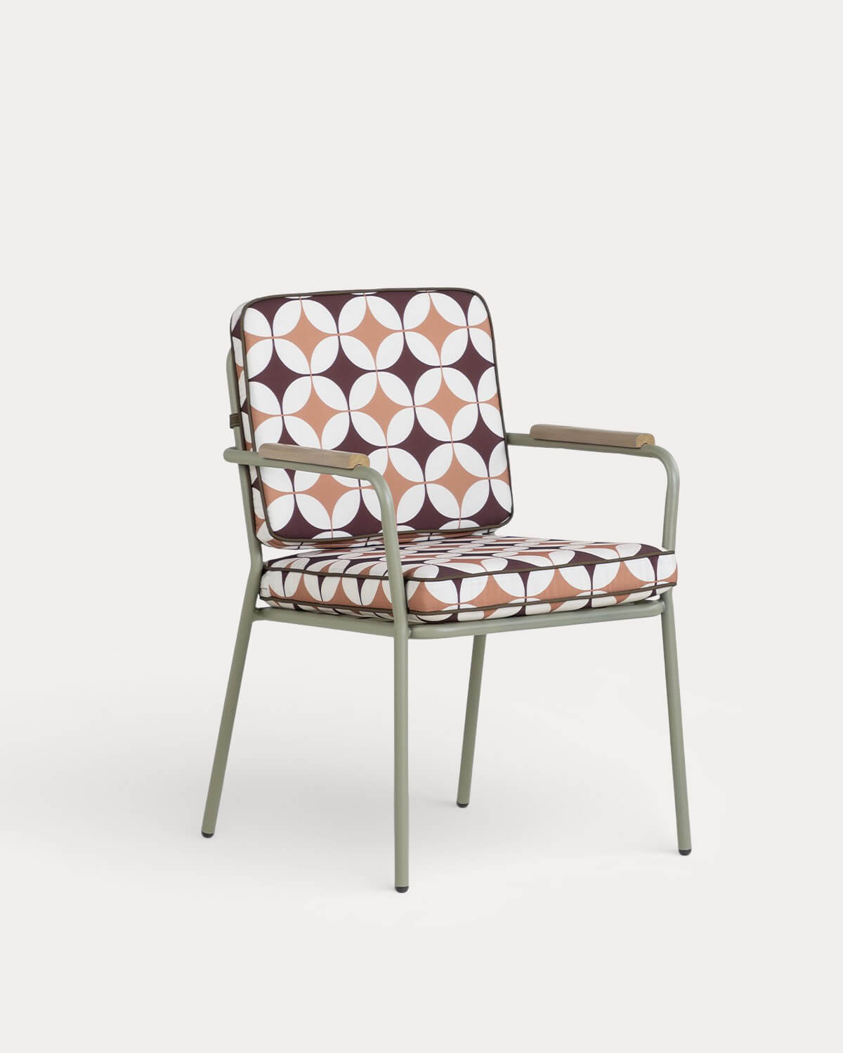 Conjunto de Mesa Redonda (Ø110 cm) Lirae e 4 Cadeiras de Metal para Exterior Edimbra, imagem de galeria 5