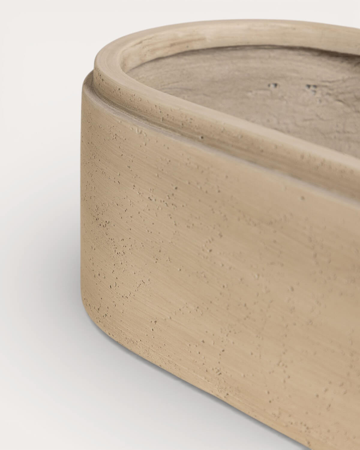 Conjunto de 2 Vasos de Cimento Alongados Bieito, imagem de galeria 6