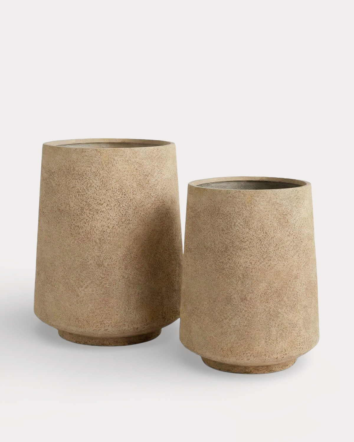 Conjunto de 2 Vasos de Cimento para Plantas Deserts, imagem de galeria 1