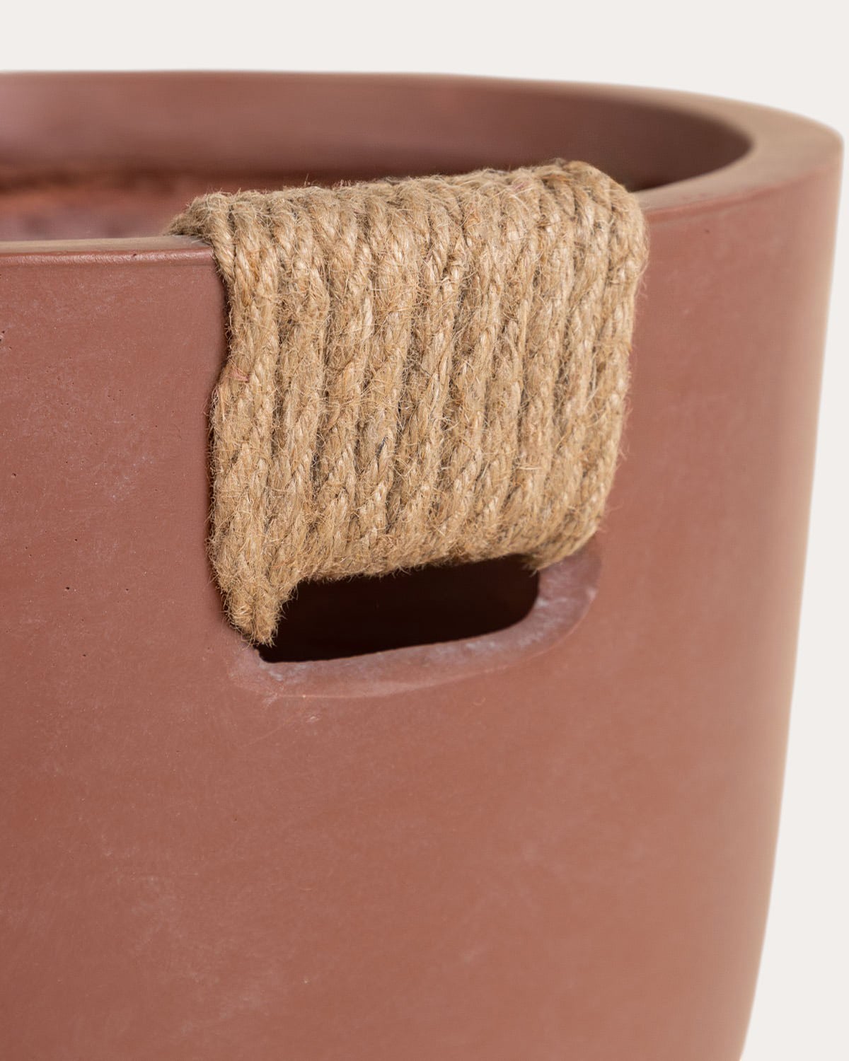 Conjunto de 2 Vasos Baixos de Cimento Fitonia, imagem de galeria 5