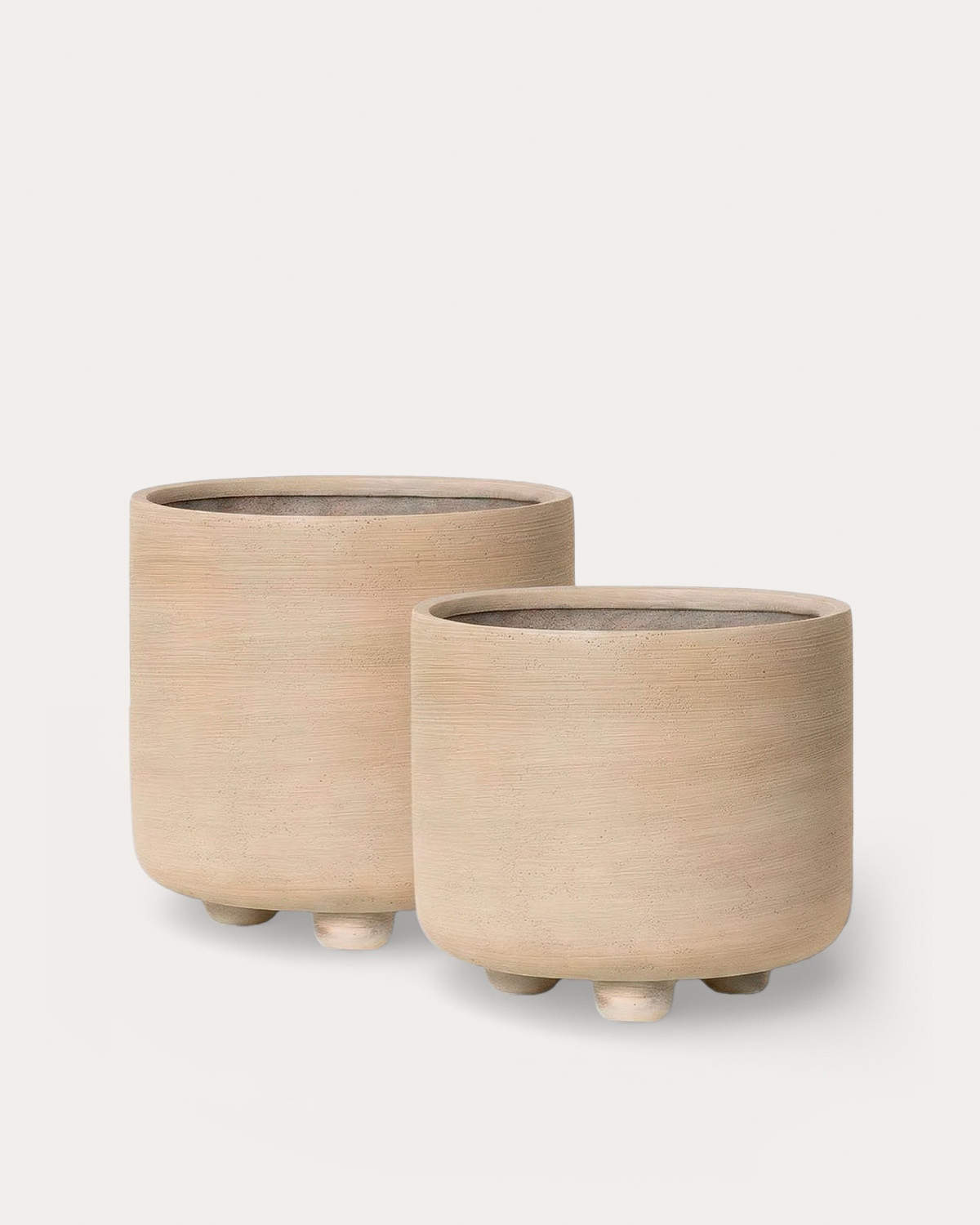 Conjunto de 2 Vasos de Cimento Petunia, imagem de galeria 1