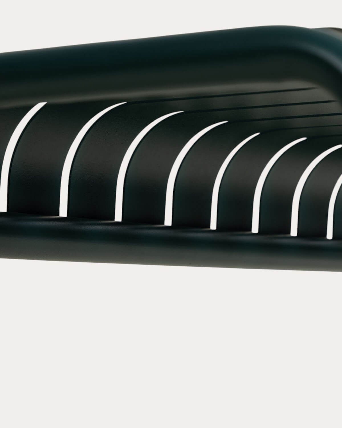 Conjunto de Mesa Retangular para Exterior (130x80 cm) e 2 Bancos de Metal Tavo, imagem de galeria 7