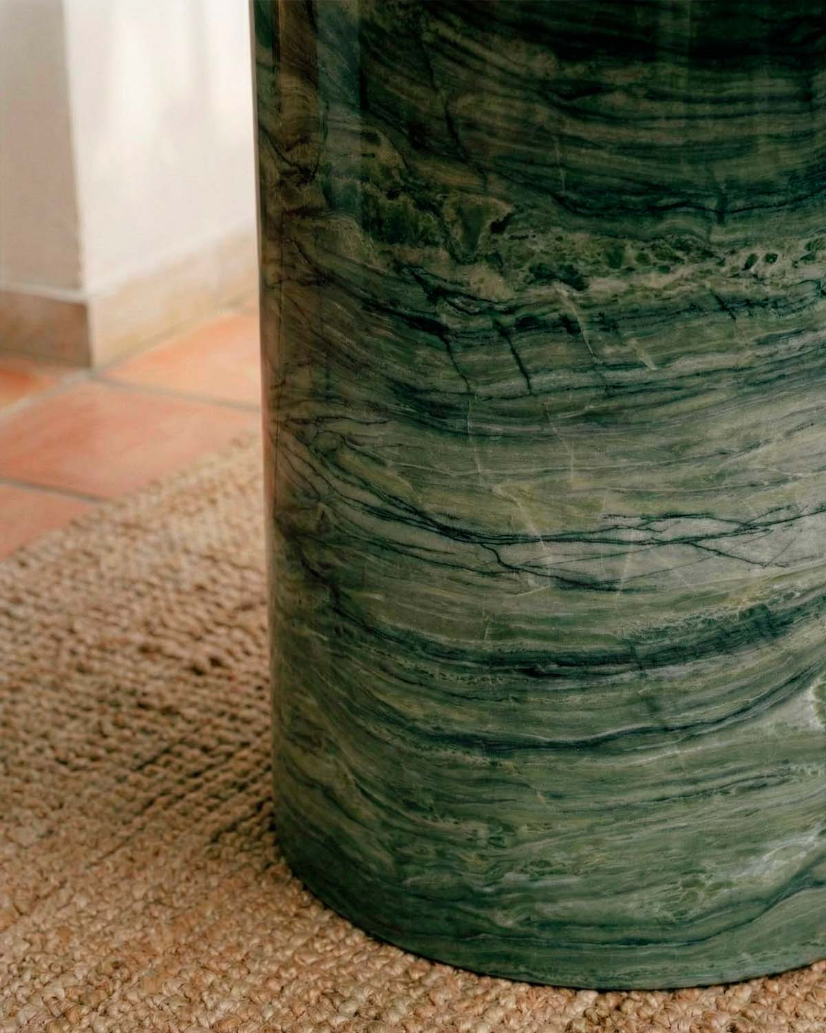 Mesa de Jantar Redonda de Concreto (Ø120 cm) Mathis, imagem de galeria 6