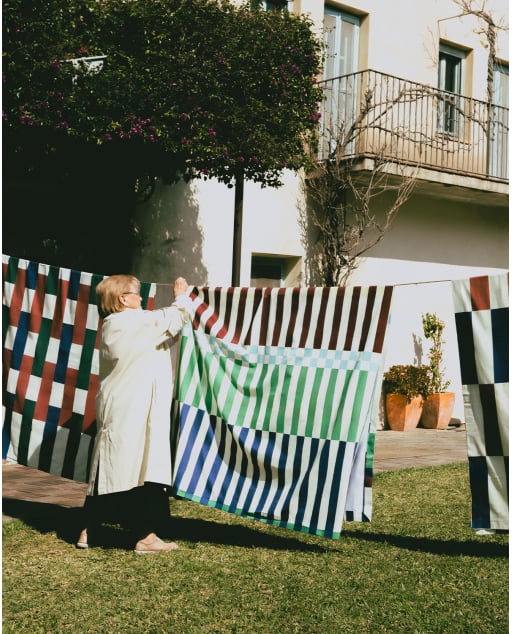 Toalha de Mesa de Algodão (253x148 cm) Mahia