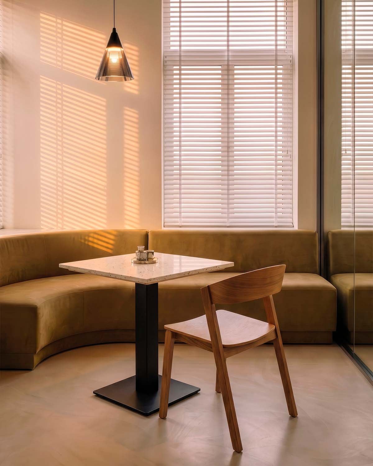 Mesa de Jantar Quadrada Terrazzo (70x70 cm) Habana, imagem de galeria 3