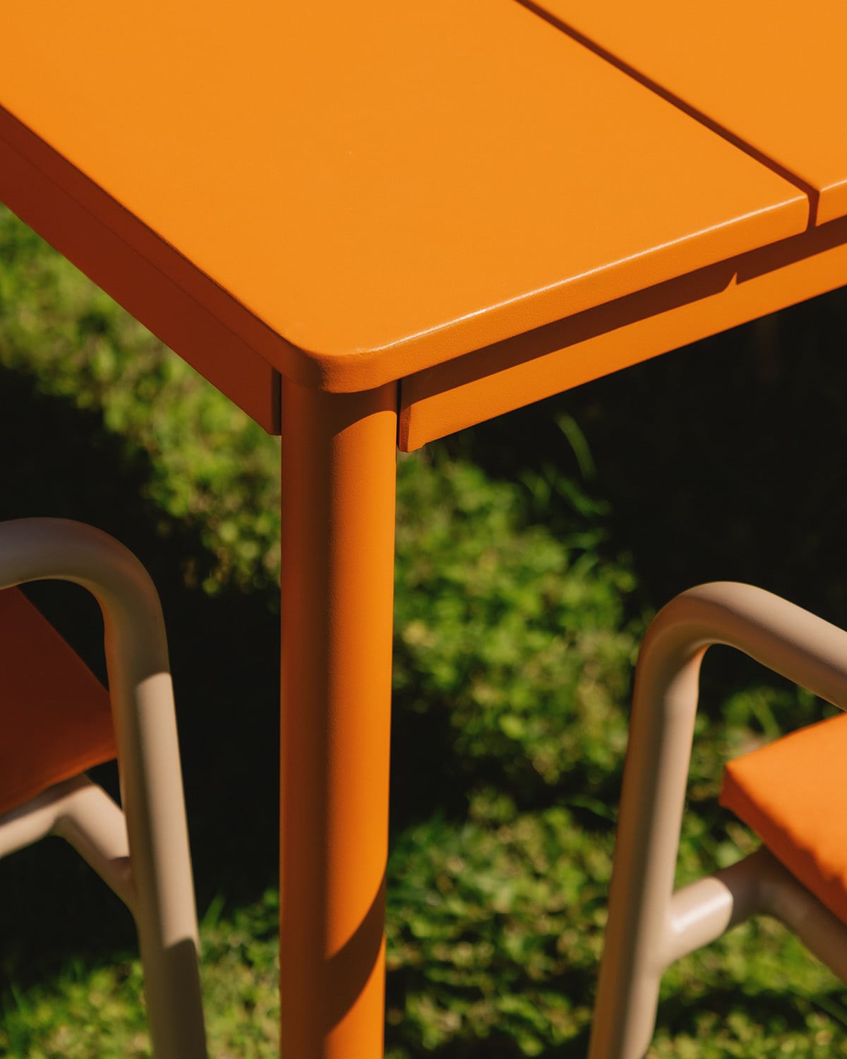 Mesa Retangular de Metal para Exterior (200x90 cm) Dessie, imagem de galeria 3