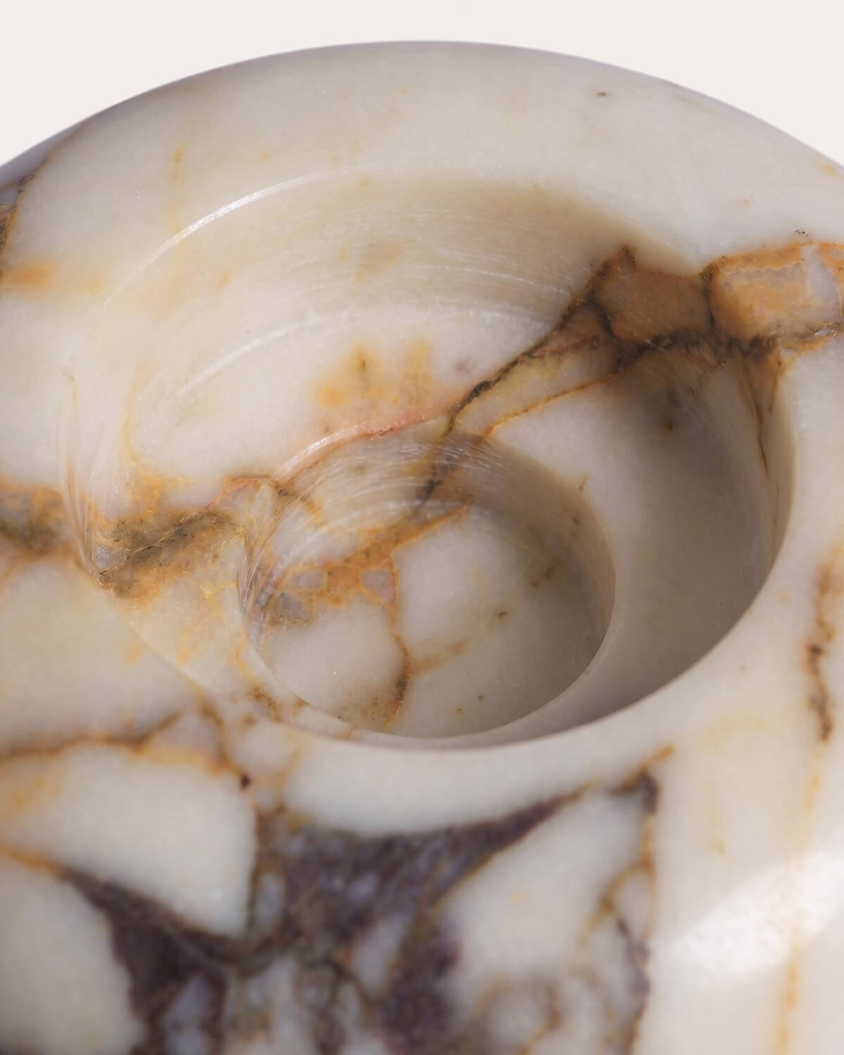 Portavela Redondo de Mármore (Ø9 cm) Menera, imagem de galeria 6