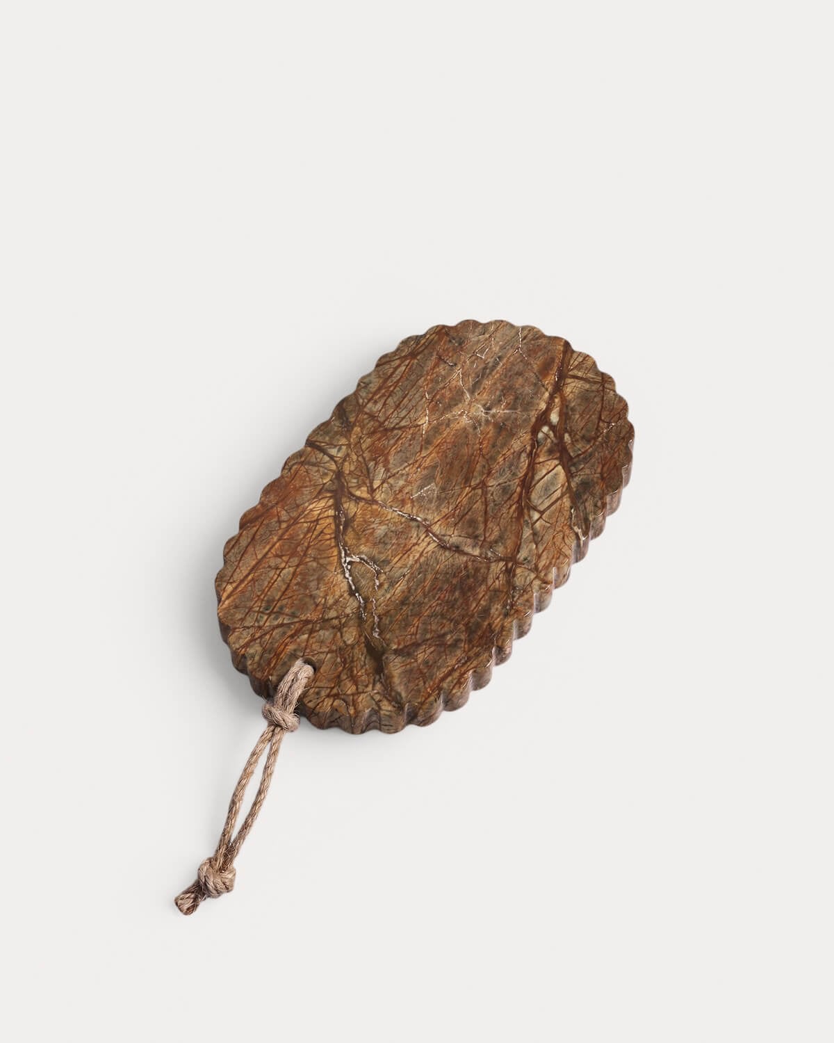 Tábua de Corte e Servir Oval em Mármore (30x15 cm) Volga, imagem de galeria 4