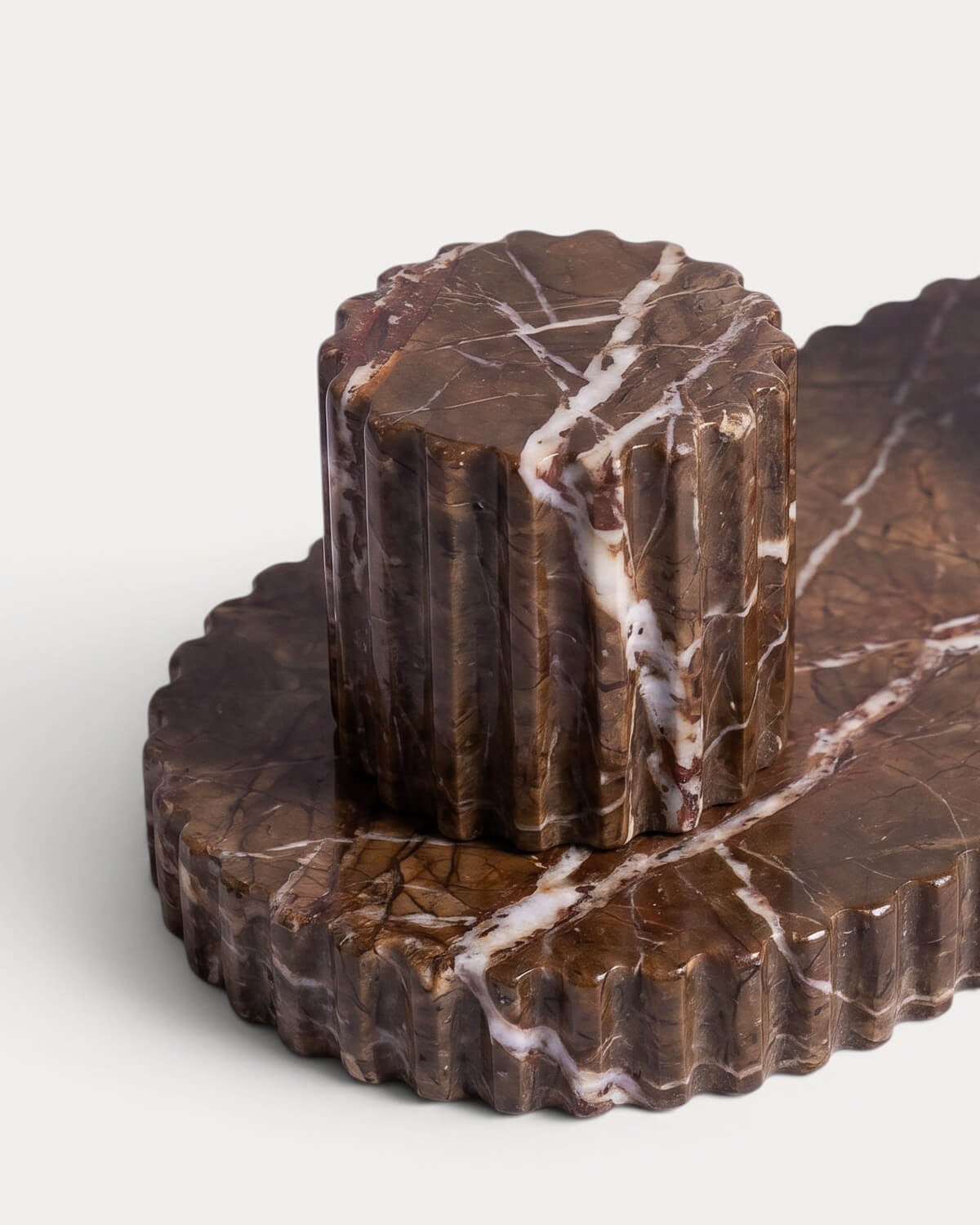 Bandeja Decorativa de Mármore Alibiy, imagem de galeria 4