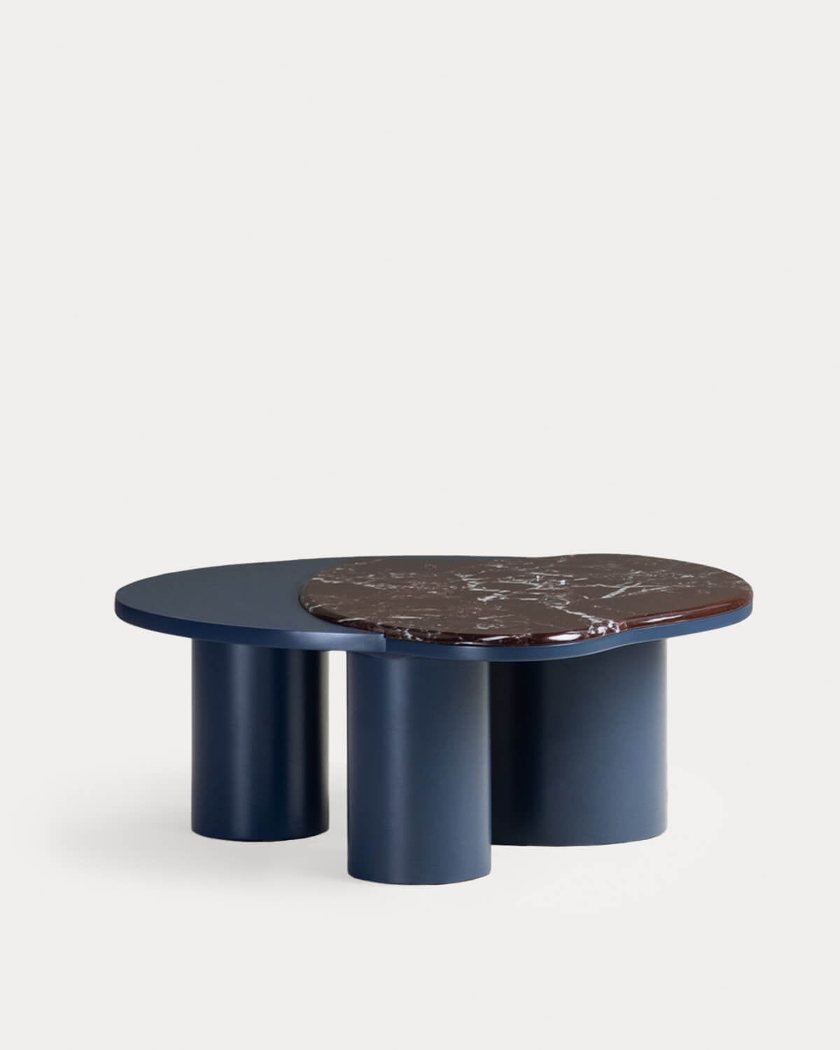 Mesa de Centro em Mármore e Madeira (80x73 cm) Zenia, imagem de galeria 1