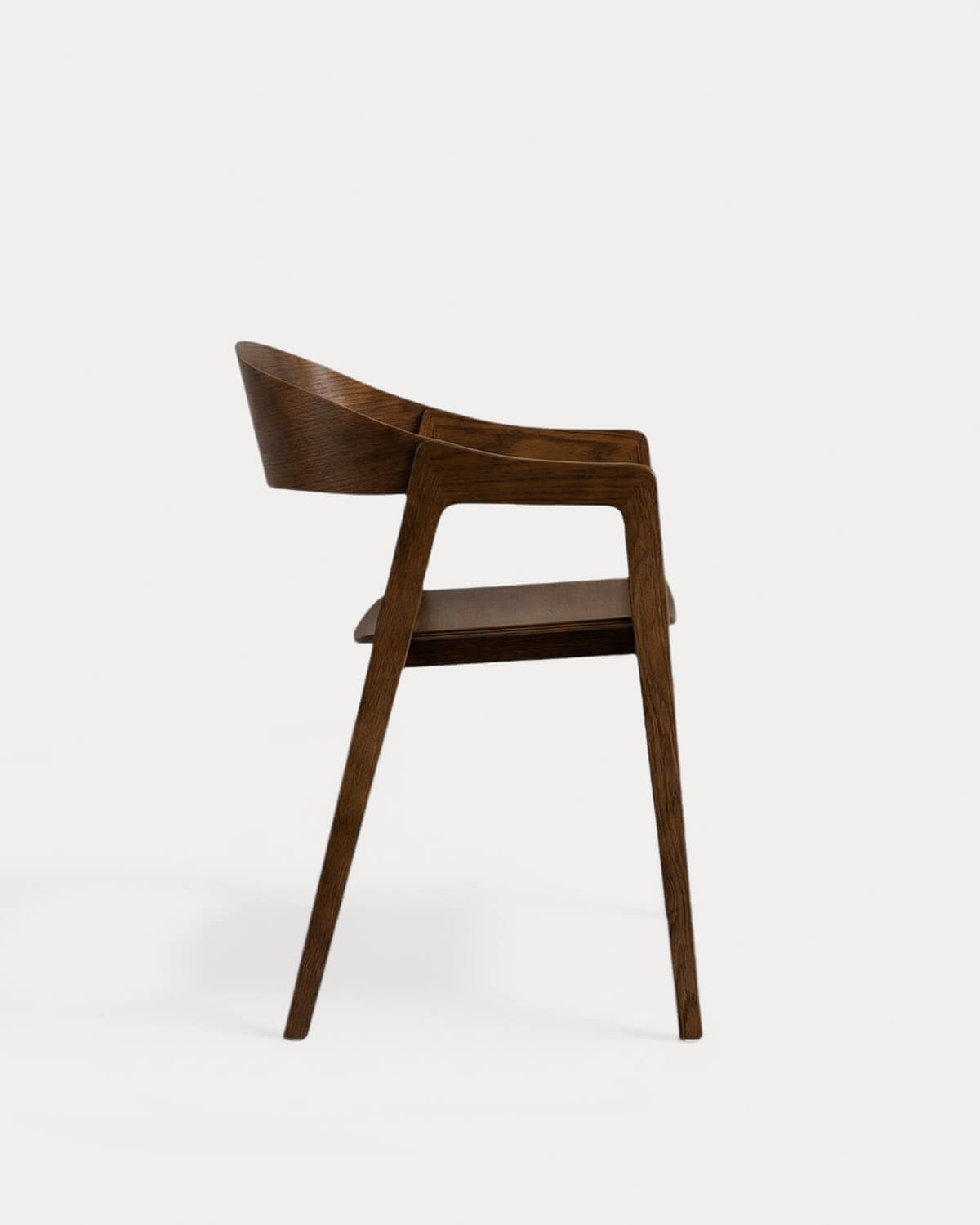 Cadeira de Jantar em Madeira de Carvalho com Braços Laly, imagem de galeria 2