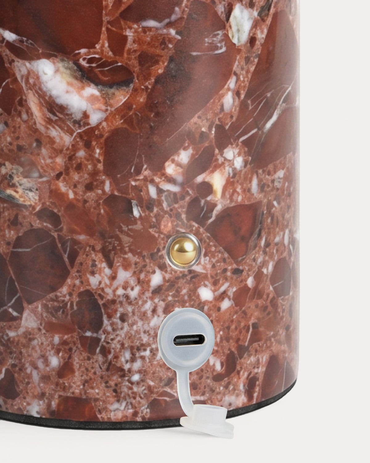 Luminária de Mesa LED sem Fio em Mármore e Metal Obely, imagem de galeria 10