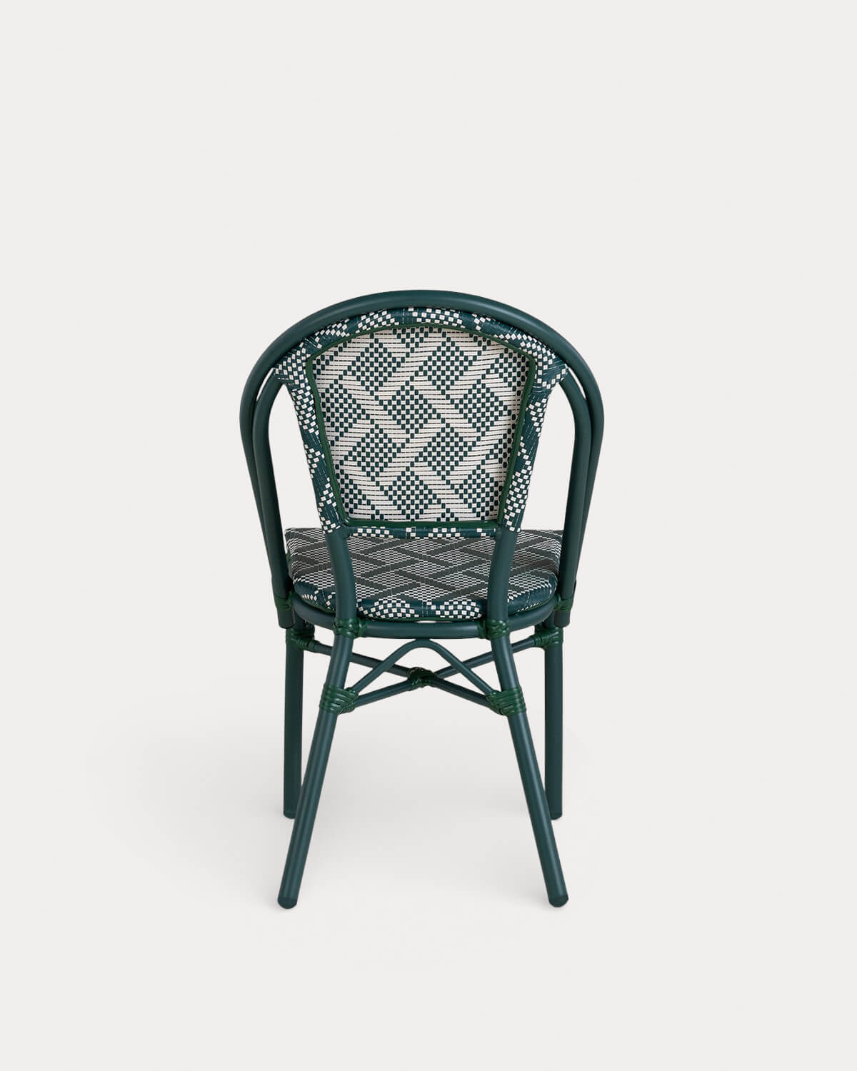 Cadeira de Jantar em Alumínio e Rattan Sintético Yona Bistro, imagem de galeria 3