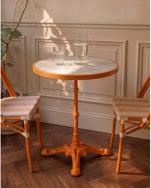 Mesa de Comedor Bistro Redonda de Metal (Ø60 cm) Yona
