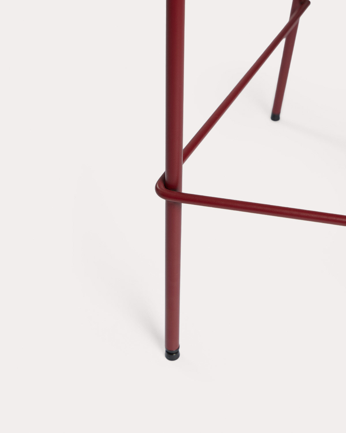 Conjunto de 4 banquetas altas em tecido e metal Stana , imagem de galeria 4