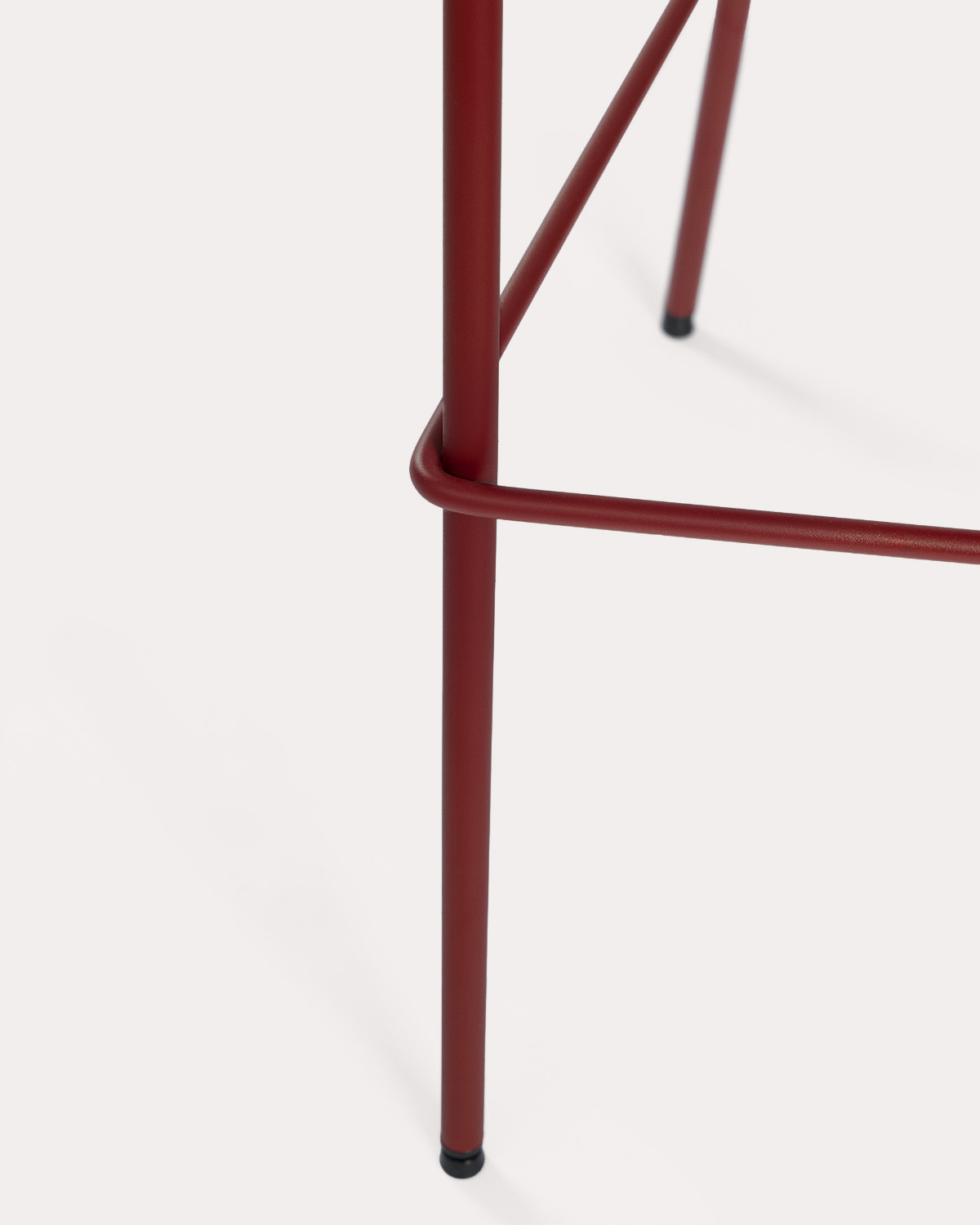 Conjunto de 4 banquetas altas em tecido e metal Stana , imagem de galeria 6