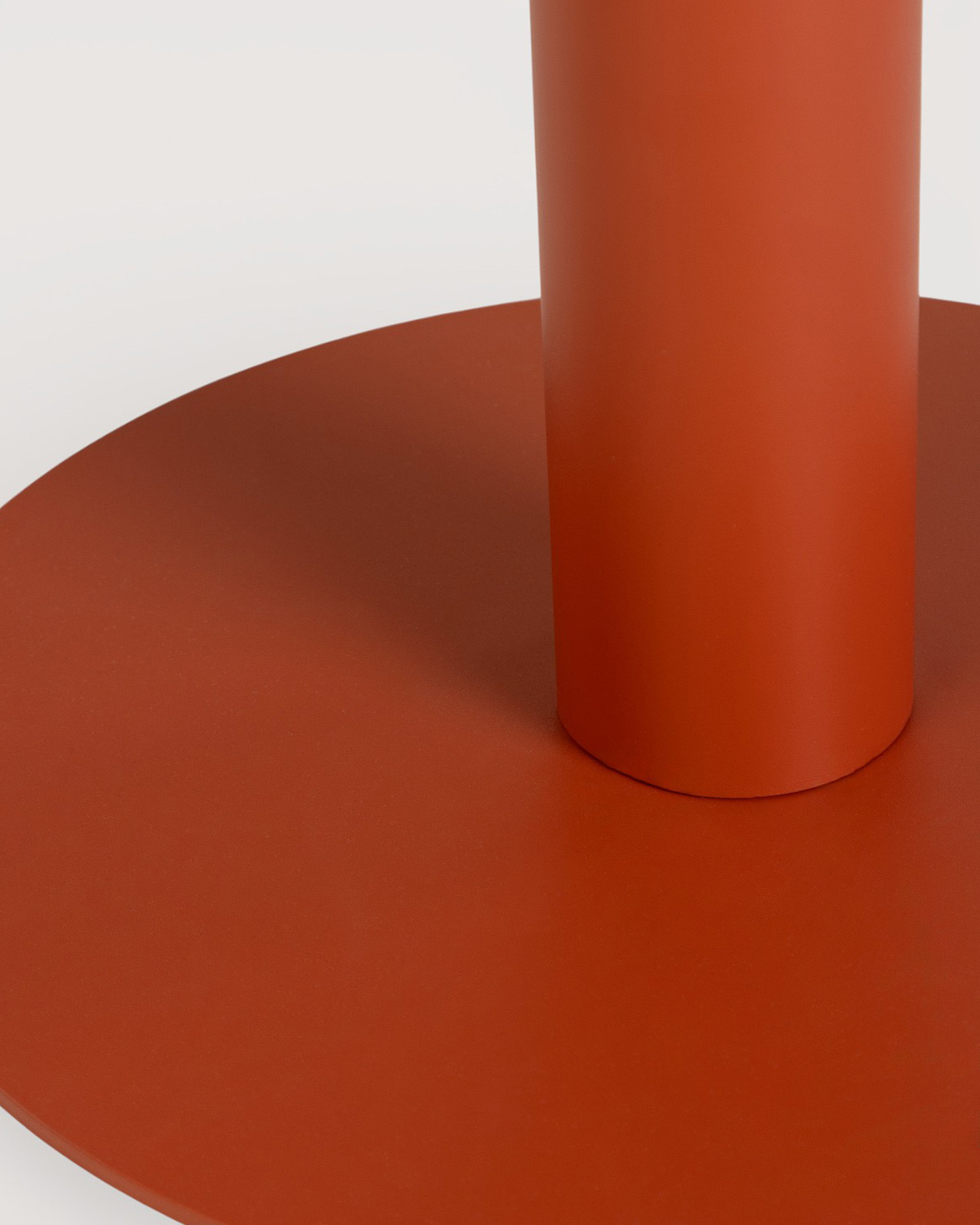 Mesa de exterior redonda Ø70 cm em metal Banon, imagem de galeria 5