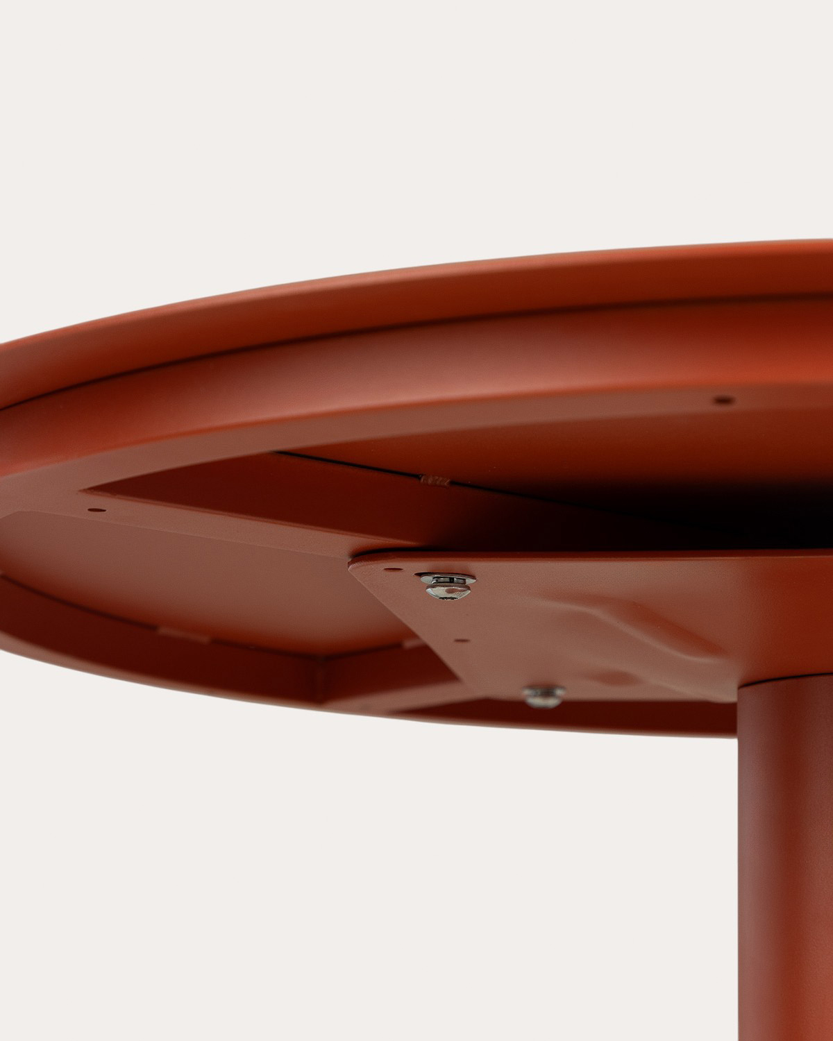 Mesa de exterior redonda Ø70 cm em metal Banon, imagem de galeria 6