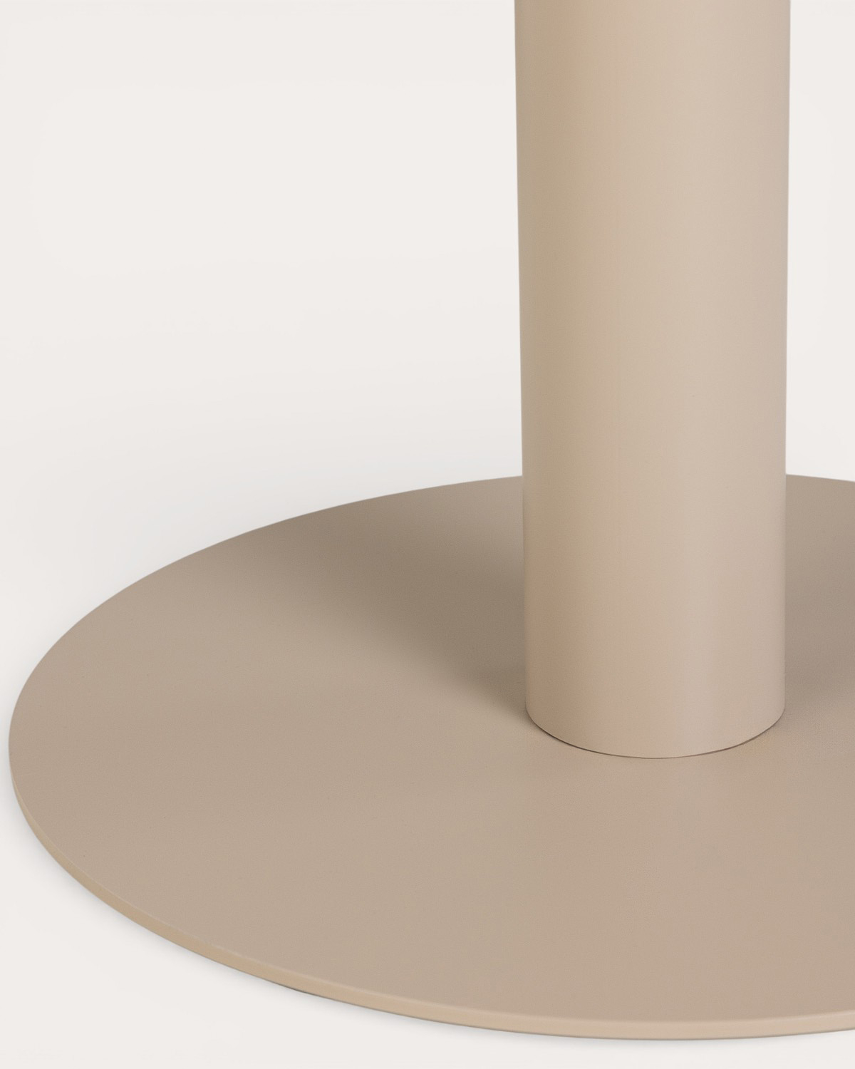 Mesa de exterior redonda Ø70 cm em metal Banon, imagem de galeria 6