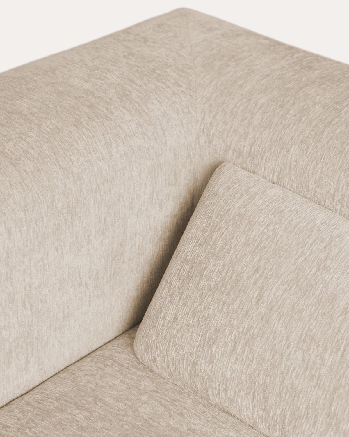 Sofá Modular de 2 Peças Embalado a Vácuo com Módulo de Chaise Longue, Módulo de Canto e Módulo Otomano em Tecido Rhys, imagem de galeria 5