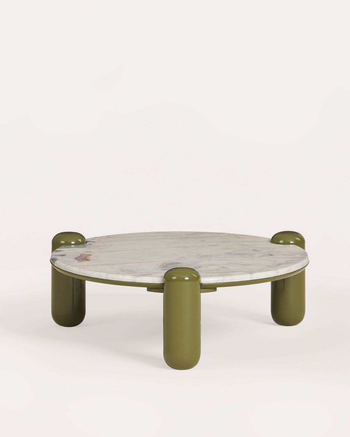Mesa de centro Ø80 cm mármore Becky , imagem de galeria 1