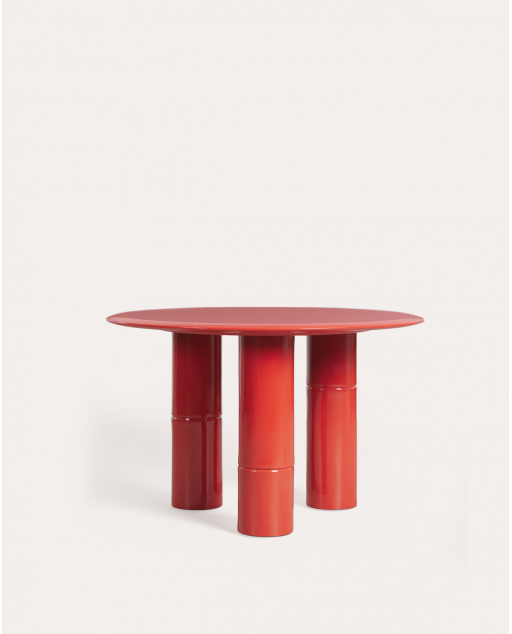 Mesa de Jantar Redonda de Madeira (Ø120 cm) Nonila
