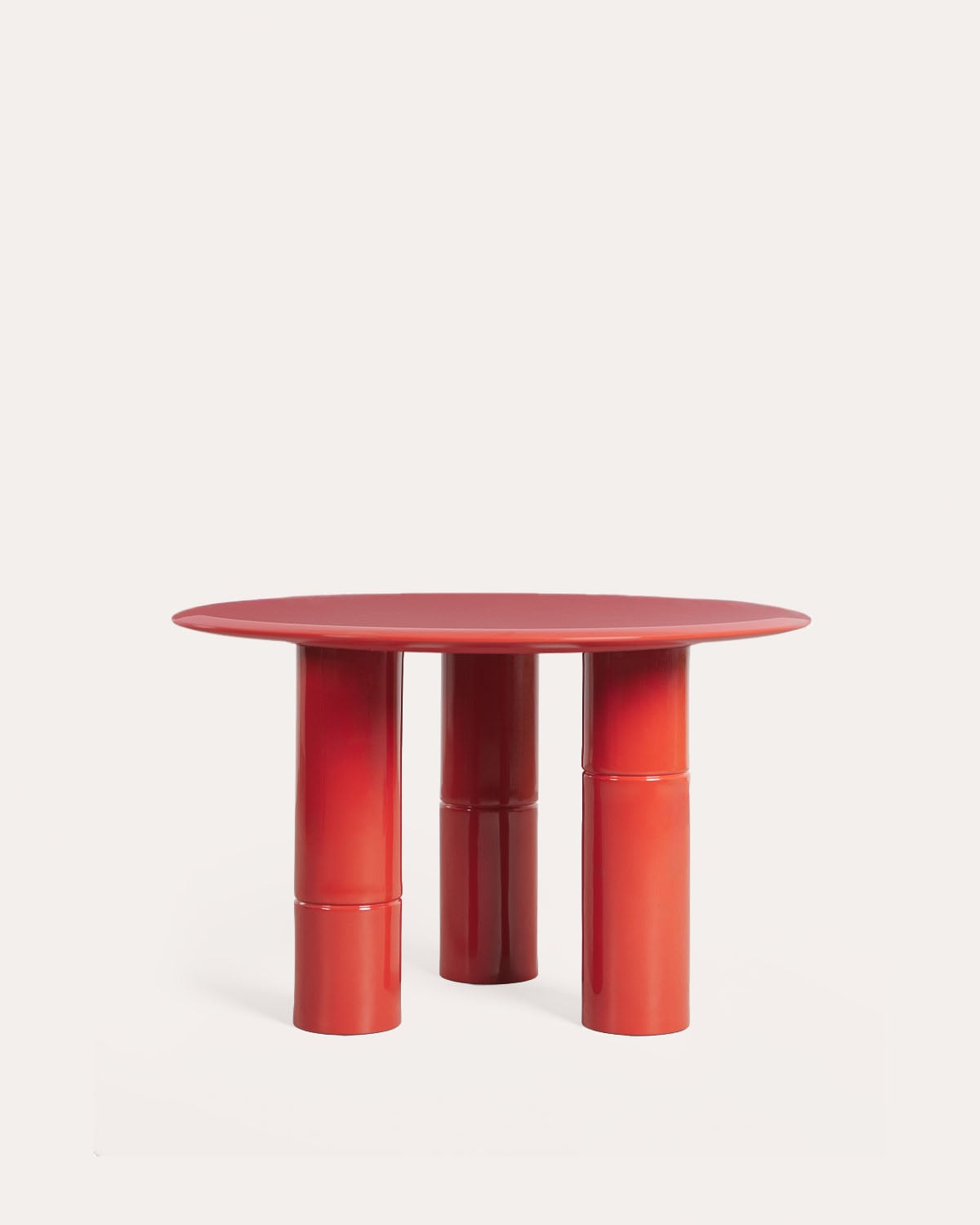 Mesa de Jantar Redonda de Madeira (Ø120 cm) Nonila, imagem de galeria 3