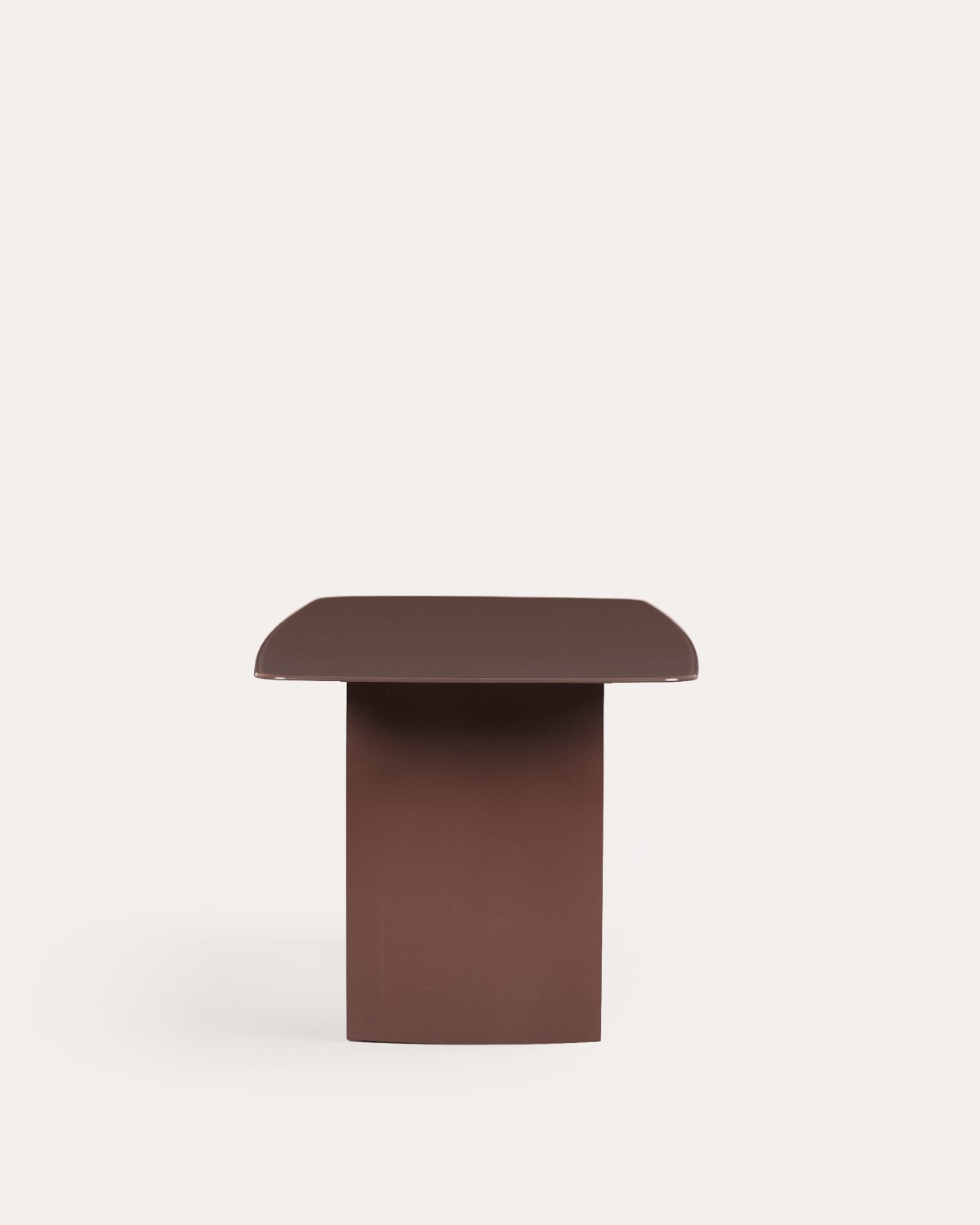 Mesa de jantar retangular 190x90 cm em vidro e madeira Aredea, imagem de galeria 2