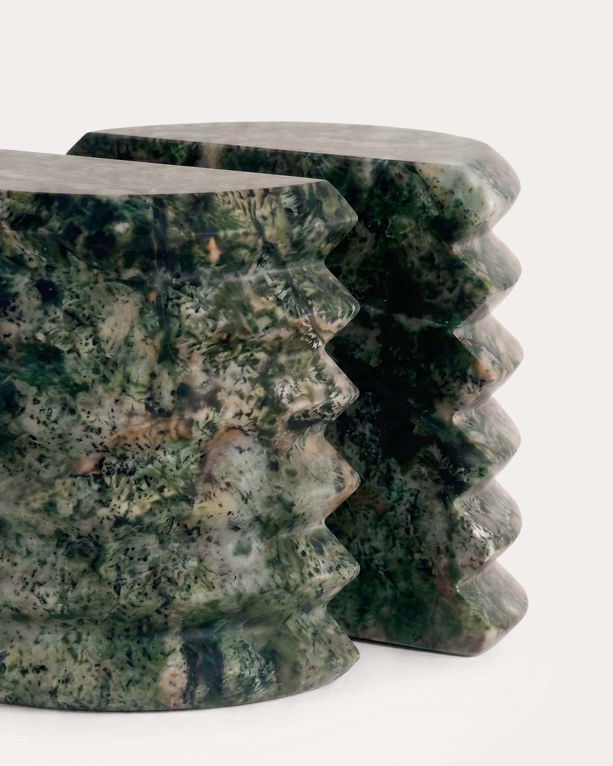 Conjunto de 2 suportes para livros em mármore Aneik, imagem de galeria 8