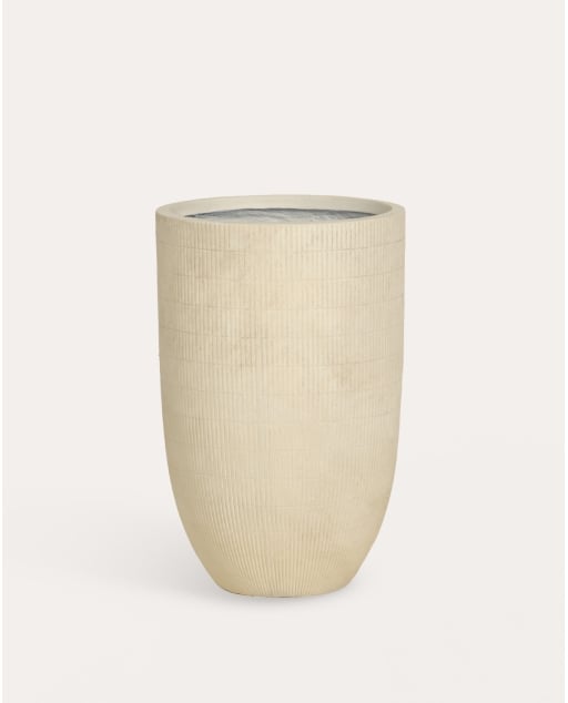 Vaso Redondo Alto de Cimento (Ø40 cm) Potos