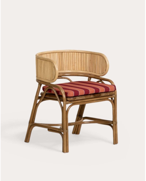 Pack de 4 Cadeiras de Exterior em Rattan Natural Dozza