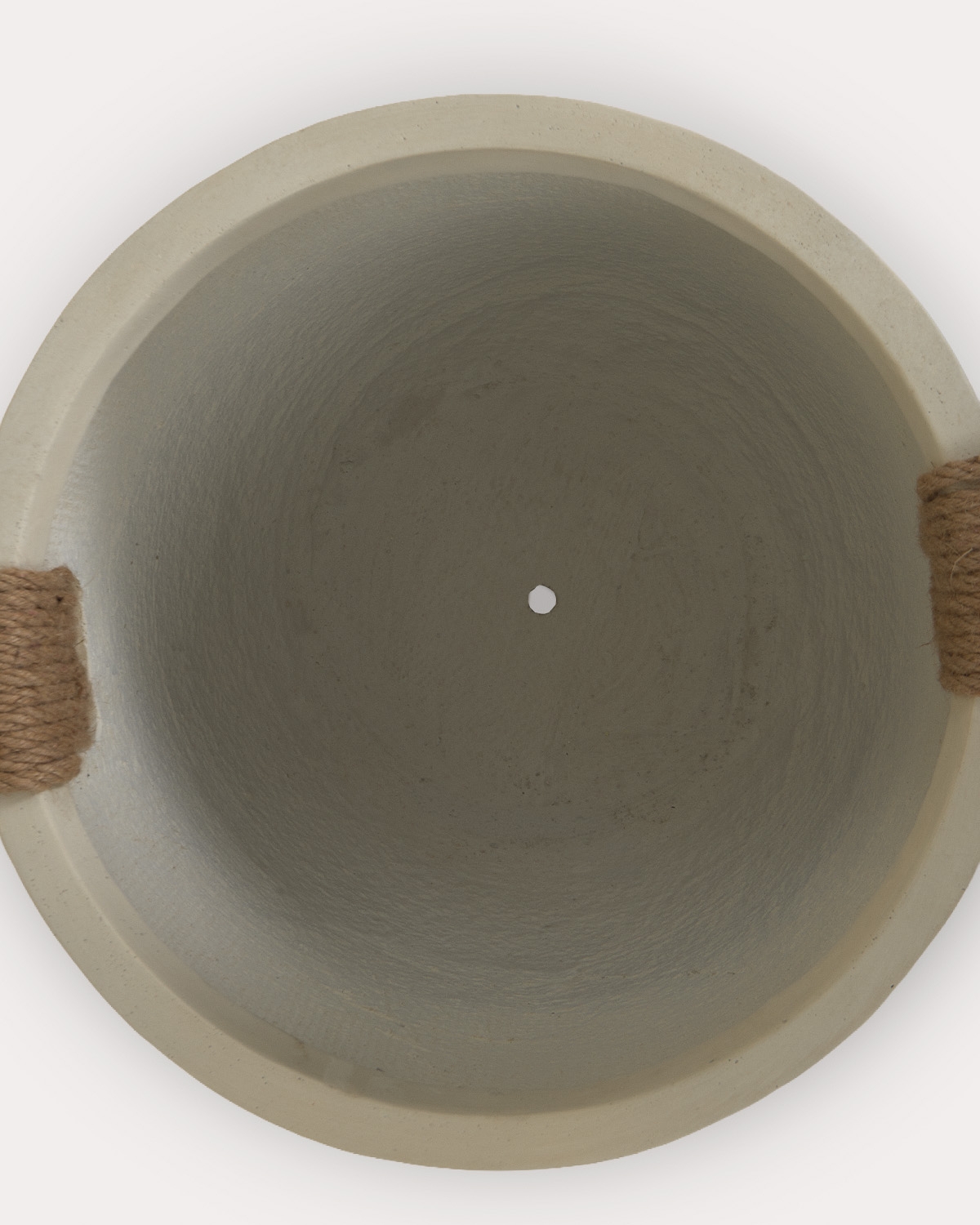 Conjunto de 2 vasos baixos em cimento Fitonia, imagem de galeria 6
