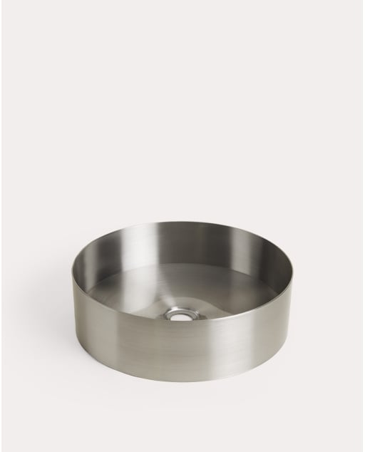 Lavatório redondo Ø40 cm de metal Lovisa