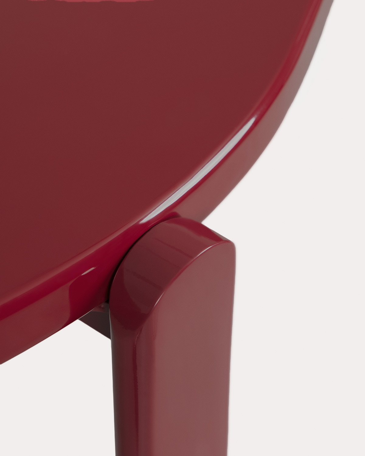 Mesa de jantar oval 190x95 cm madeira e metal Biterit, imagem de galeria 7