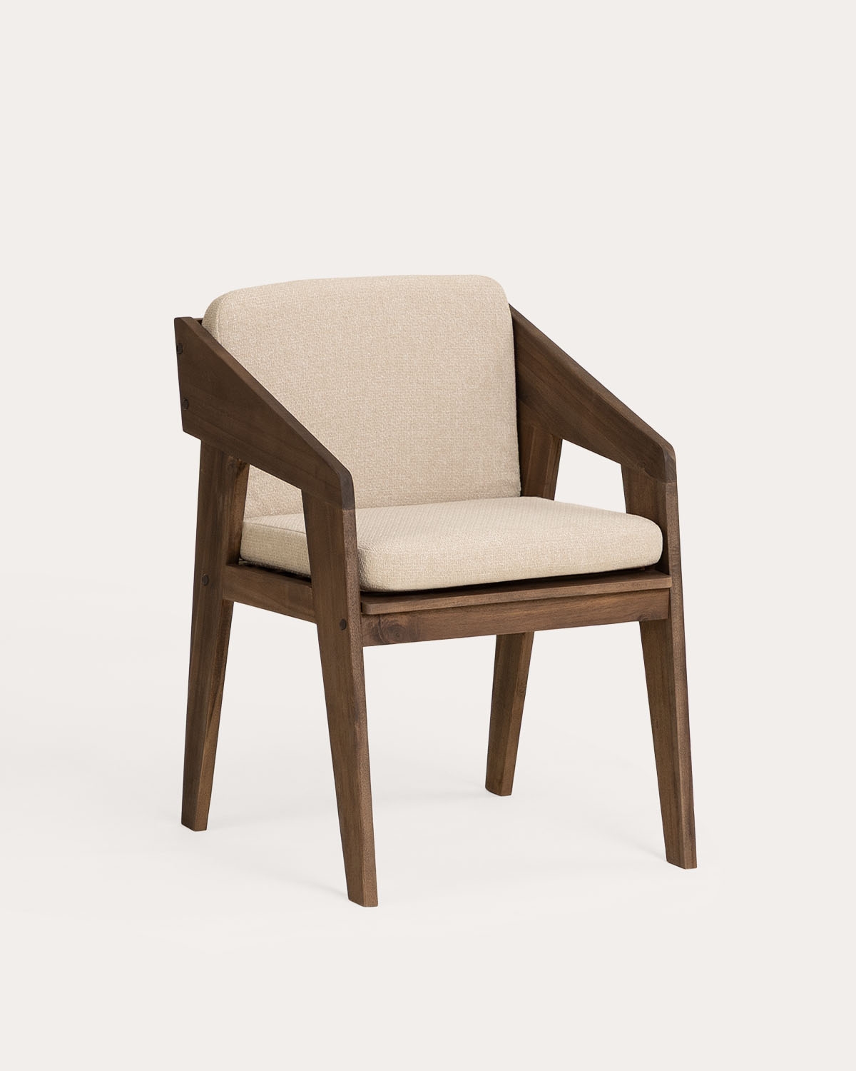 Conjunto de Mesa Retangular (200x100 cm) Brody e 8 Cadeiras de Madeira Tanon para Uso Externo, imagem de galeria 2