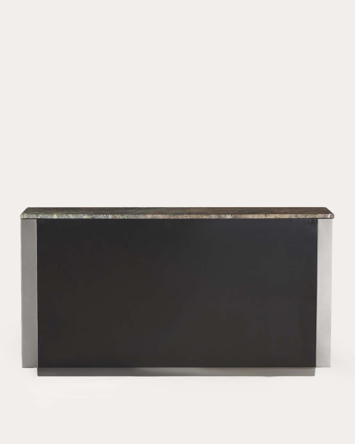 Aparador baixo com 4 portas 160x40 cm em mármore e metal Ulfhild, imagem de galeria 4