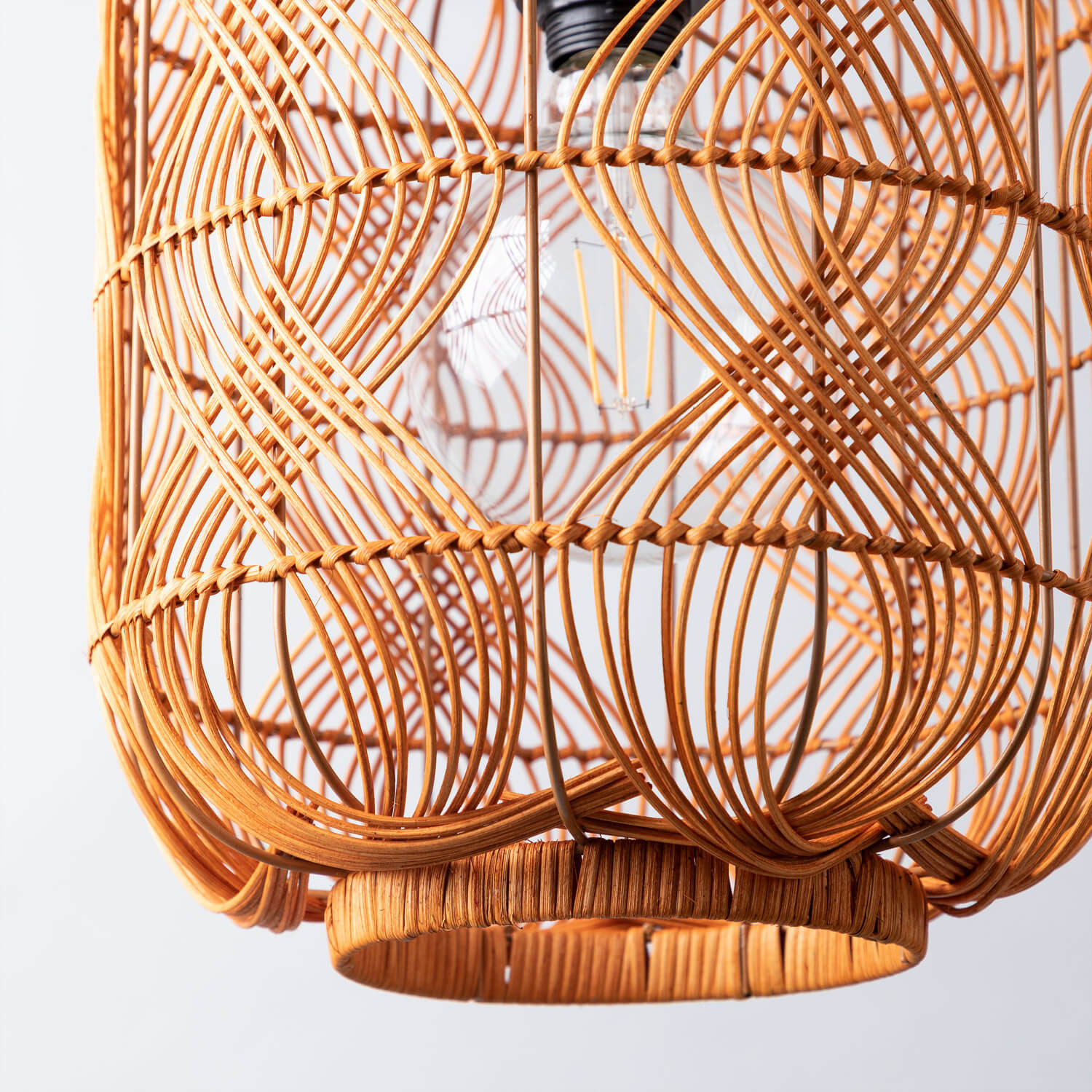 Rattan Ceiling Lamp Ø30 Hopp
