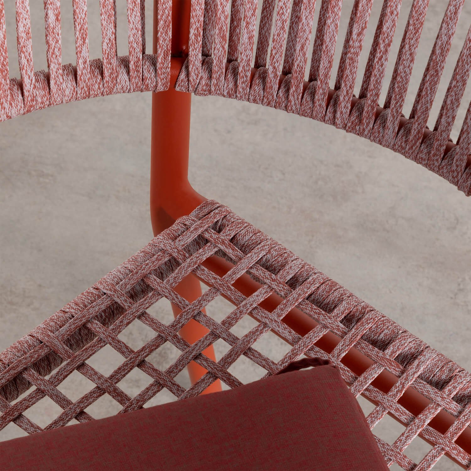 Silla de Comedor con Reposabrazos de Aluminio y Cuerda Keila, gallery image 1904328