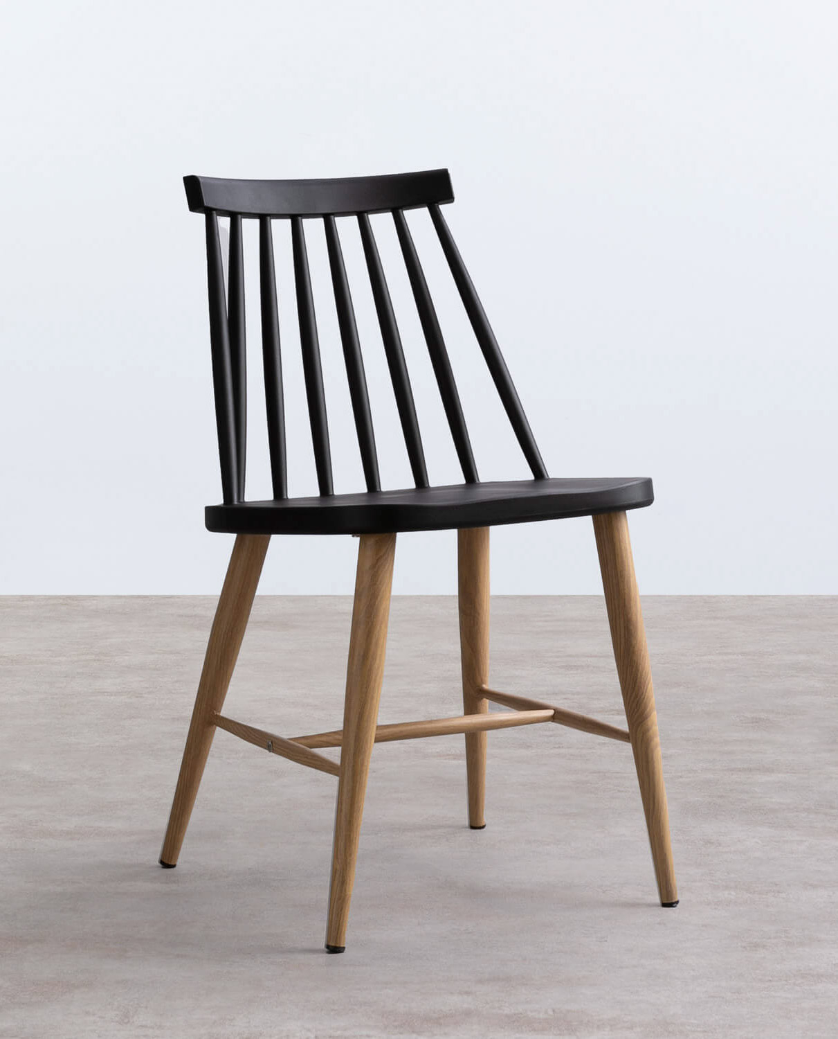 Dining Chair in Polypropylene and Steel Emi, gallery image 1
