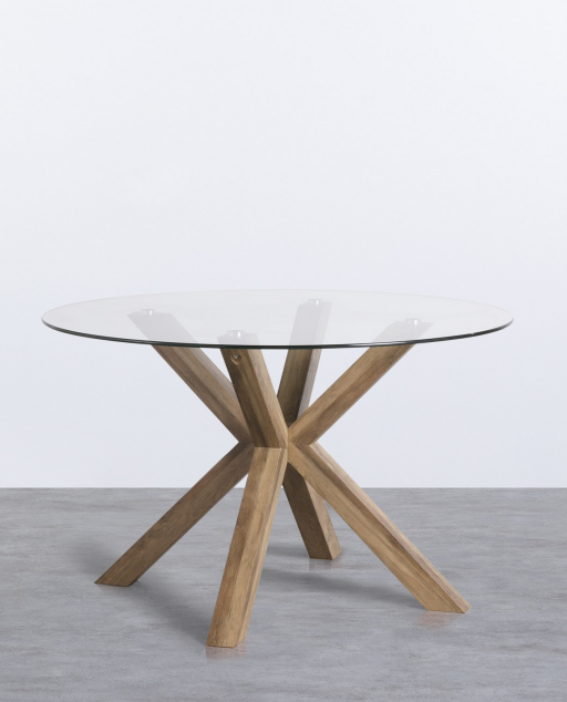 Round Table in MDF and Fiberglass (Ø80 cm) Chess Edition