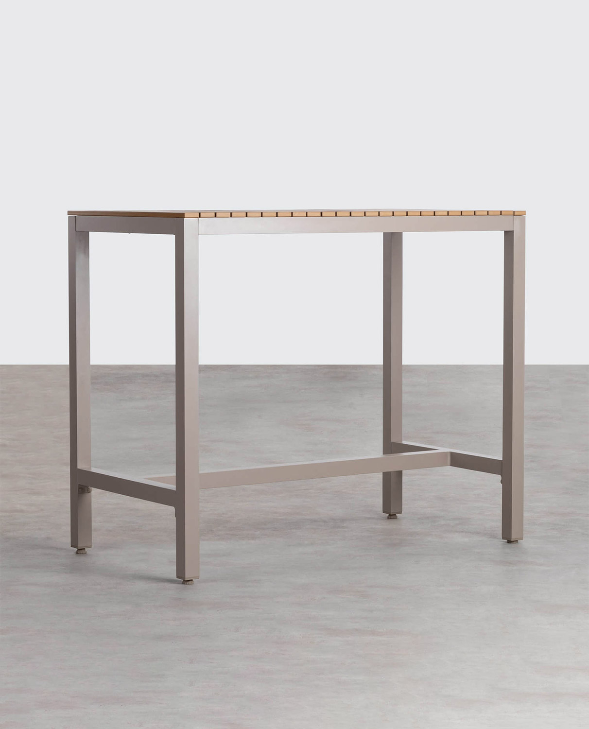 Aluminium Outdoor High Table (130x70 cm) Korce, gallery image 1