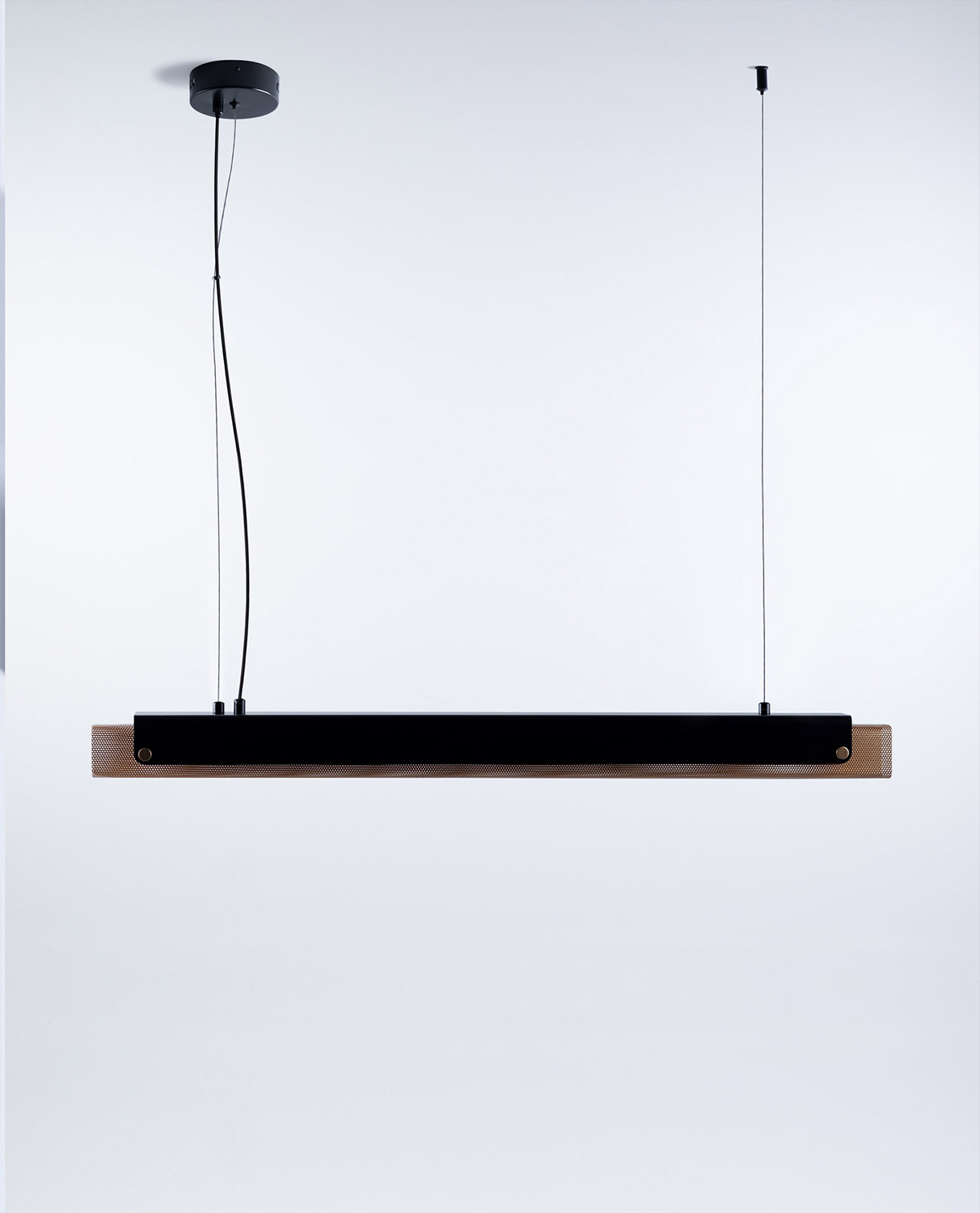 LED Metal Ceiling Lamp Kira Long, gallery image 1