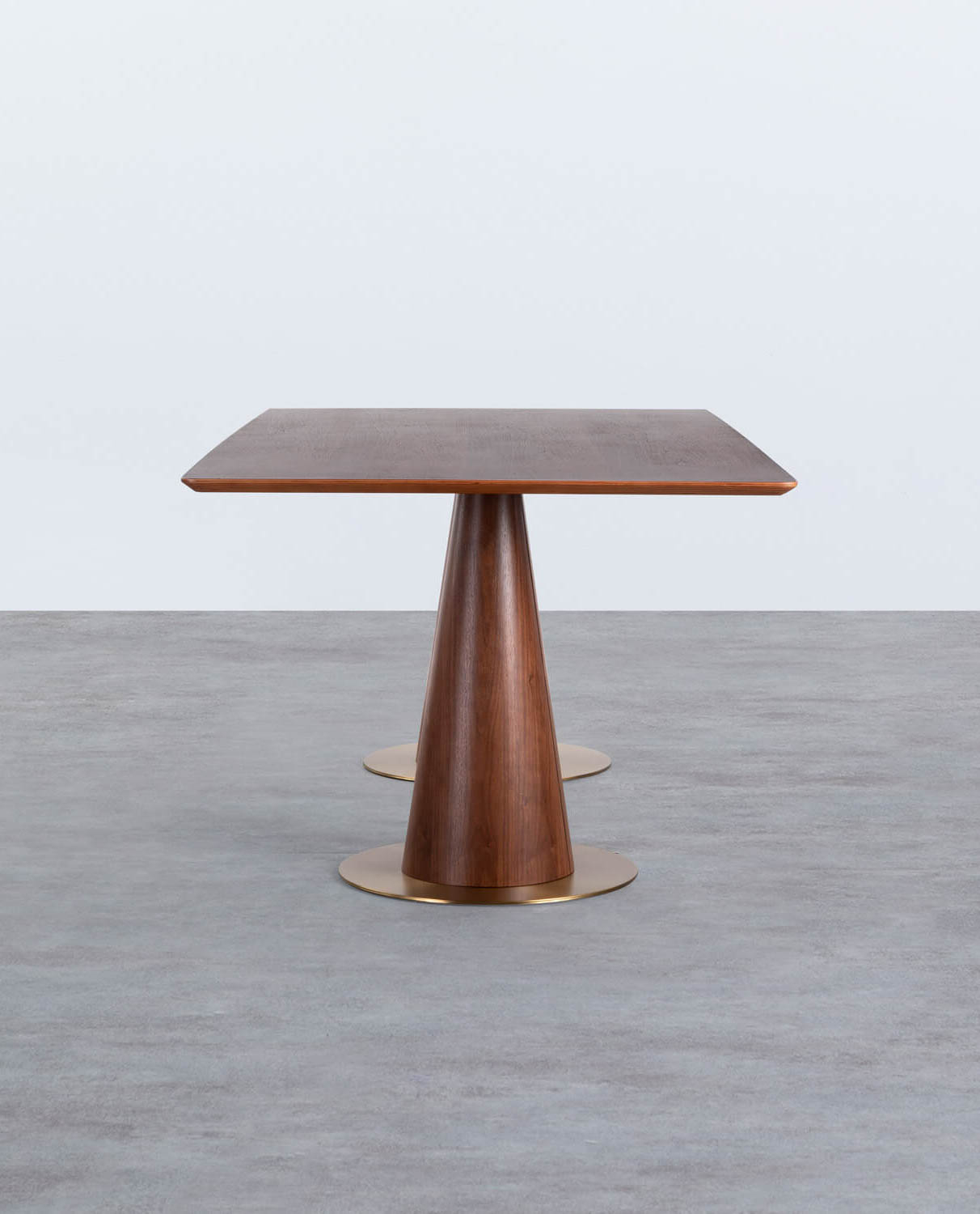 Rectangular Dining Table in Walnut Wood (205x100 cm) Era, gallery image 2