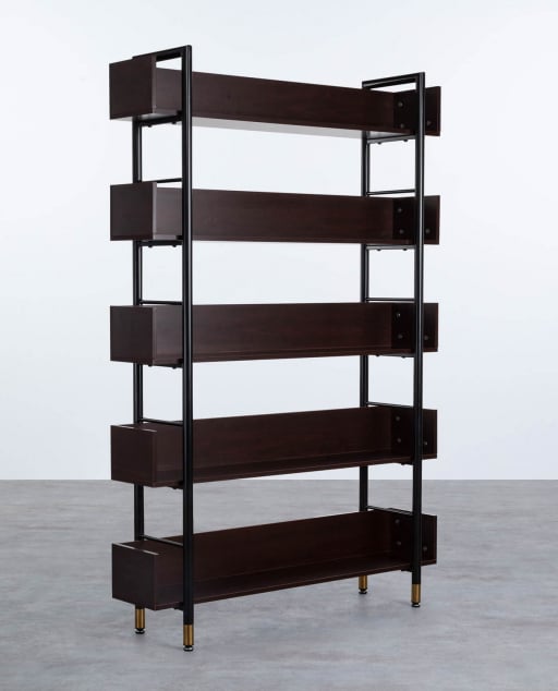 Wood and Steel Shelf (180x120 cm) Deseq